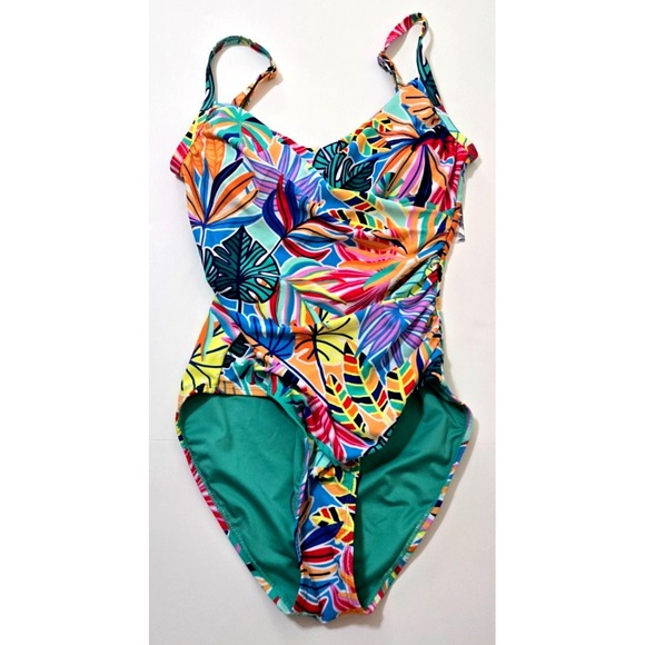 Island Collection Stella Parker Other - Stella Parker Island Collection One Piece Swimsuit Women's S Multi NWT